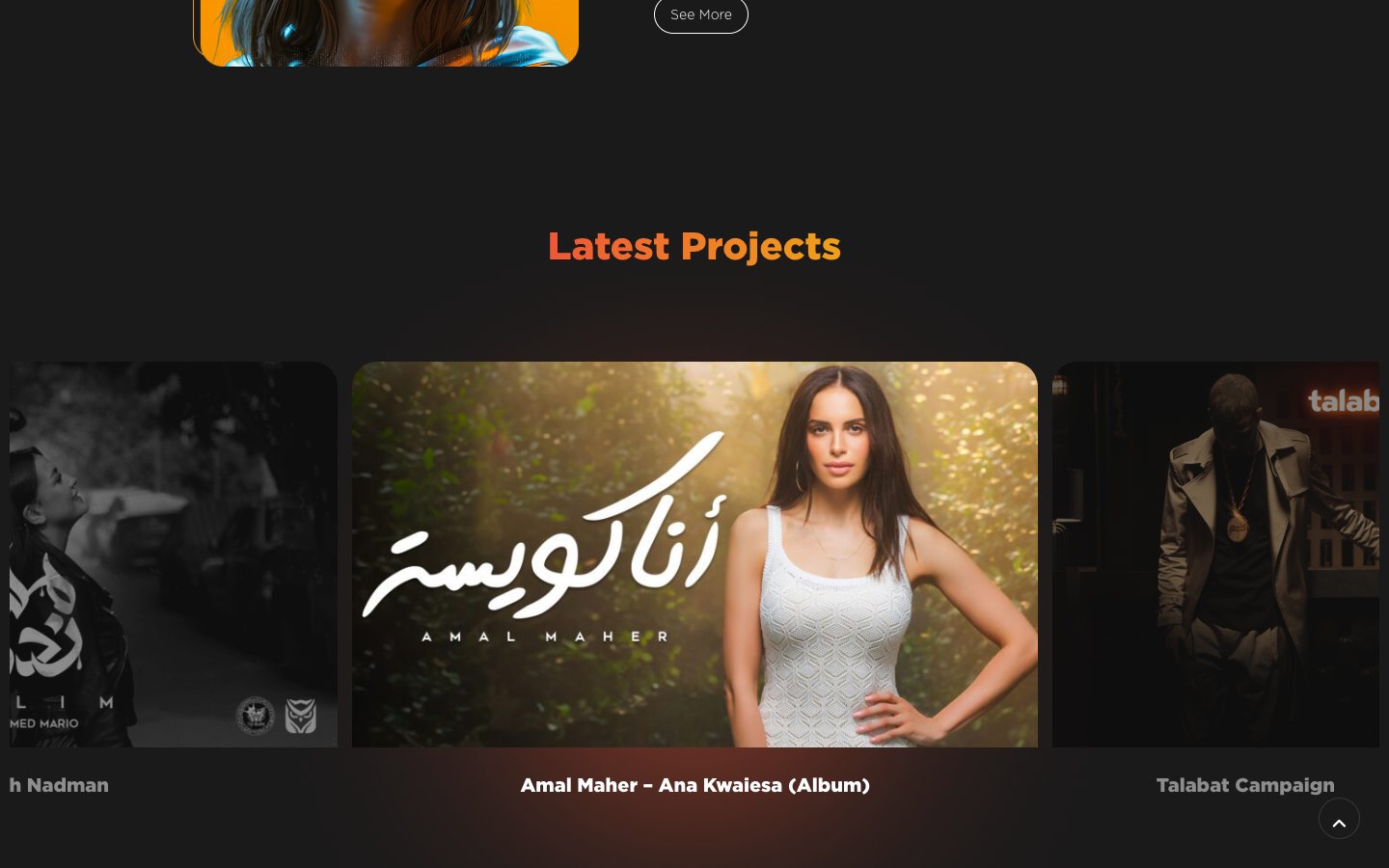 Art Vision Creative Agency Website - 3