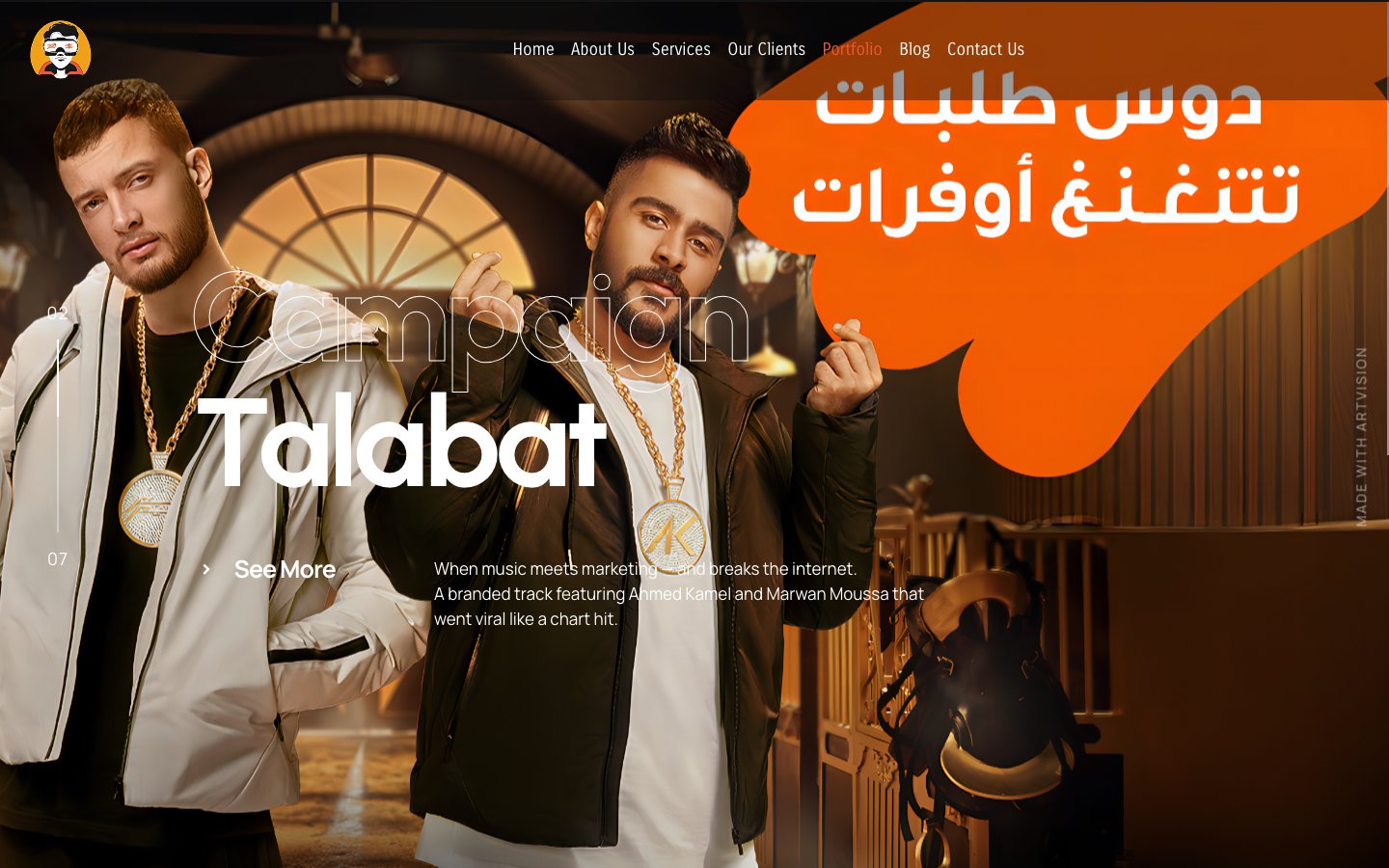 Art Vision Creative Agency Website - 5