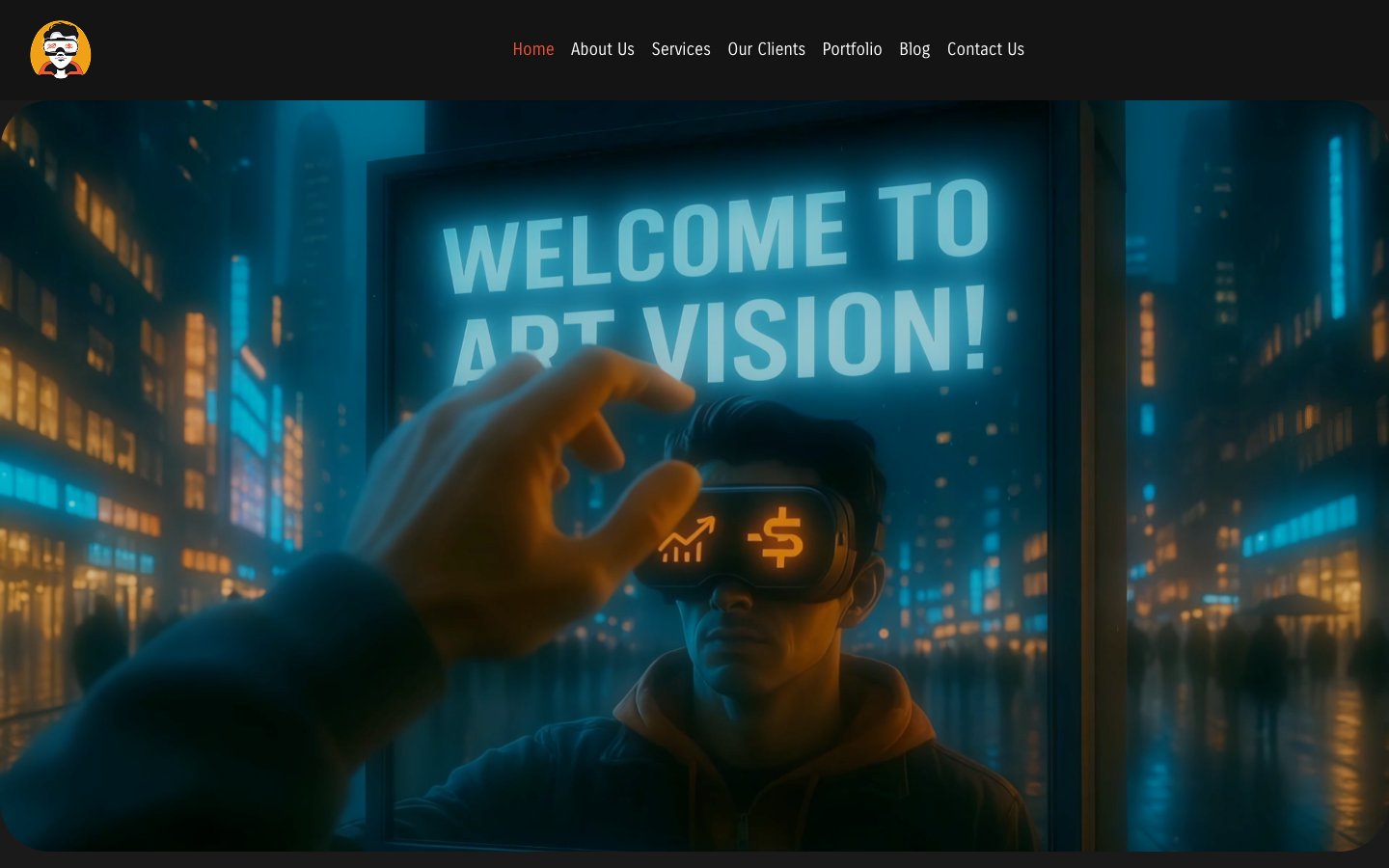Art Vision Creative Agency Website